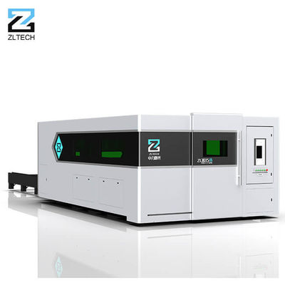 автомат для резки листа лазера волокна 1000w 2000w 3000w 4000w с таблицей обменом и крышкой защиты
